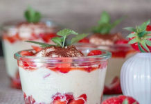 Erdbeer Dessert mit Mascarpone