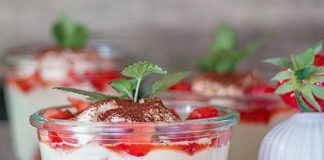 Erdbeer Dessert mit Mascarpone